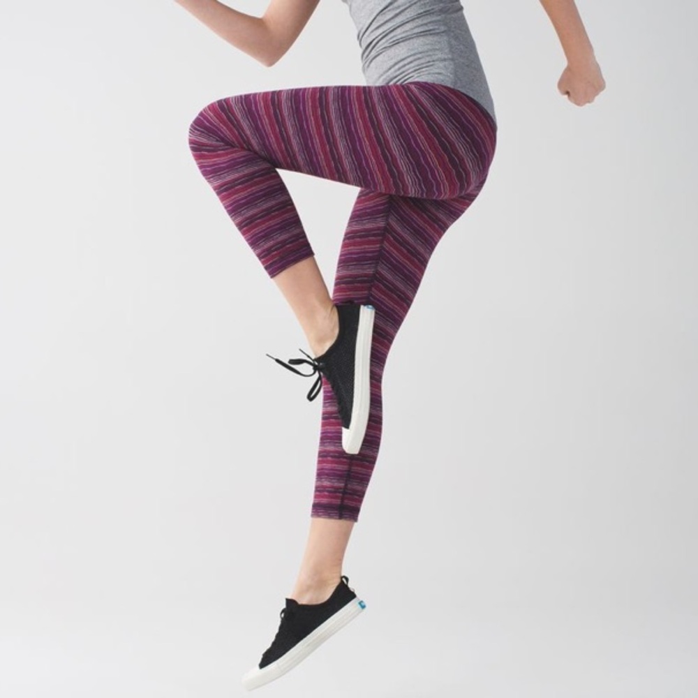 Lululemon Wunder Under Space Dye Twist Leggings 6